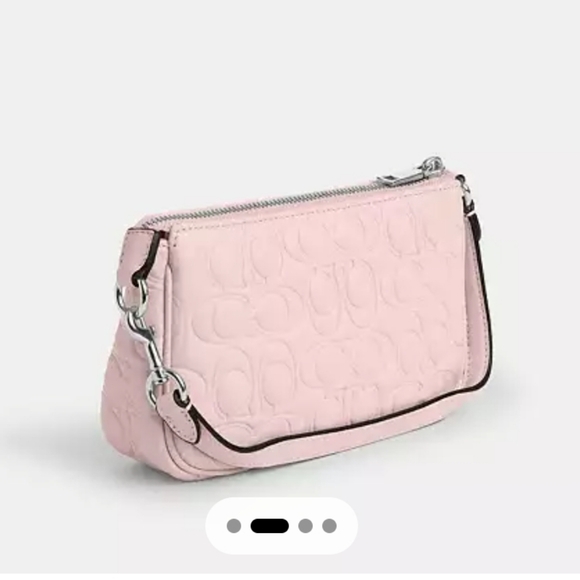 New! Nolita 19 in Signature Leather Silver/Blush (Minibag 😍) 7.5x4.5x2" - Picture 3 of 5